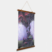 Drakenkasteel Hangend Wandkleed (Gebogen)