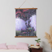 Drakenkasteel Hangend Wandkleed (Slaapkamer)