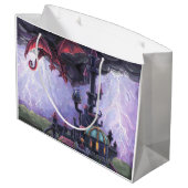 Drakenkasteel Large Cadeautasje (Achterkant Gekanteld)