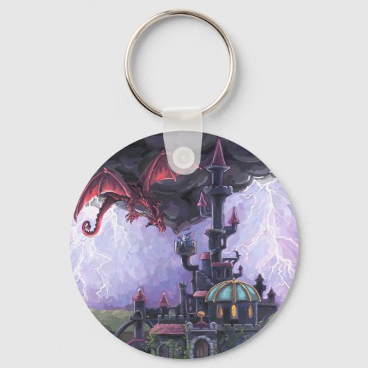 Drakenkasteel Sleutelhanger (Voorkant)