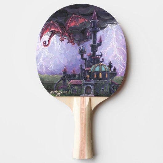 Drakenkasteel Tafeltennisbatje (Voorkant)