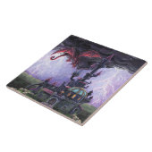 Drakenkasteel Tegeltje (Zijkant)