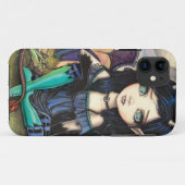 Drakenkind Cuge Grote-Oog Fee en Draak Case-Mate iPhone Case (Achterkant (horizontaal))