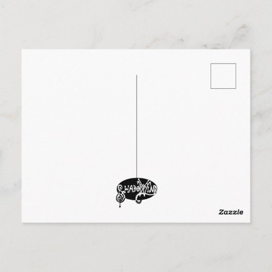 Drakenkleur van de orboros Eternity Briefkaart (Achterkant)