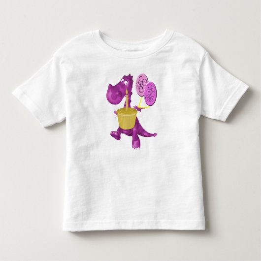 Drakenkoek en ballonnen kinder shirts (Voorkant)