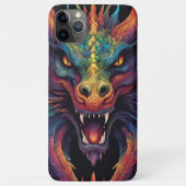 Drakenkop Case-Mate iPhone Case (Achterkant)