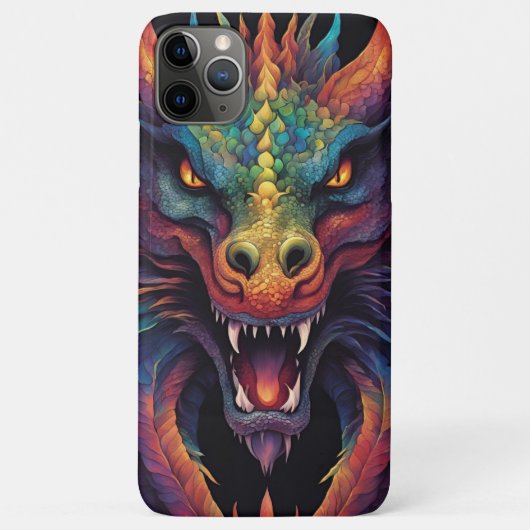 Drakenkop Case-Mate iPhone Case (Achterkant)