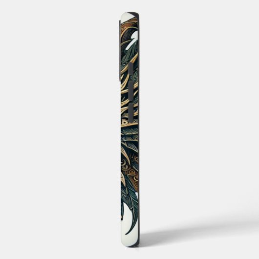 Drakenkop Case-Mate iPhone Case (Achterkant / Links)