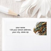 Drakenkop Etiket (Insitu)