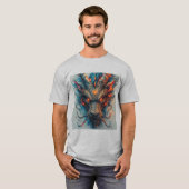 Drakenkop Met Felle Ogen T-shirt (Voorkant volledig)