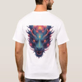 Drakenkop Met Felle Ogen T-shirt (Achterkant)