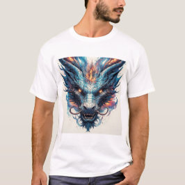 Drakenkop Met Felle Ogen T-shirt