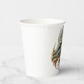 Drakenkop Papieren Bekers (Rechts)