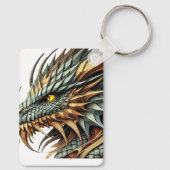 Drakenkop Sleutelhanger (Achterkant)