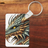 Drakenkop Sleutelhanger (Achterkant)