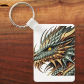 Drakenkop Sleutelhanger (Voorkant)