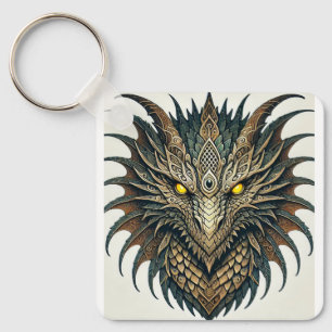 Drakenkop Sleutelhanger