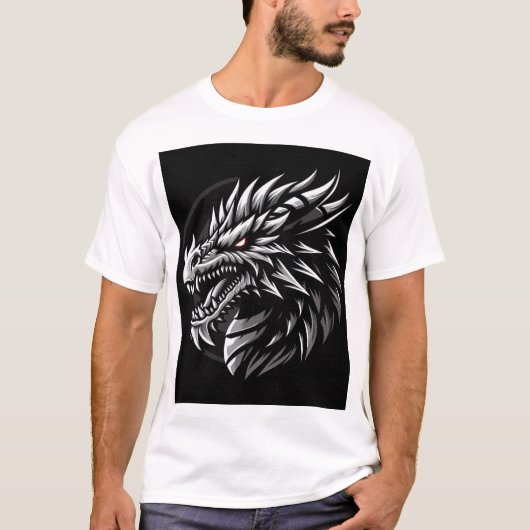 DRAKENKOP T-SHIRT (Voorkant)