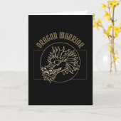 Drakenkrijger Kaart (Gele Bloem)