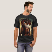Drakenkrijger T-shirt (Voorkant volledig)