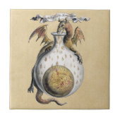 Drakenkroes Tegeltje (Voorkant)