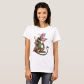 Drakenkruiden Fairy en Dragon van Molly Harrison T-shirt (Voorkant volledig)