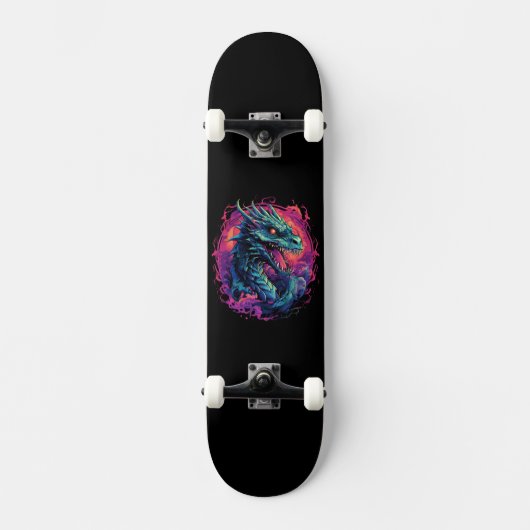 Drakenkunst Persoonlijk Skateboard (Voorkant)