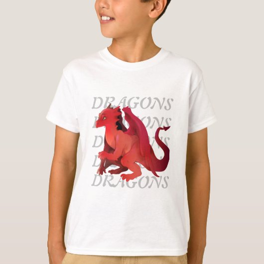 Drakenkunst T-shirt (Voorkant)