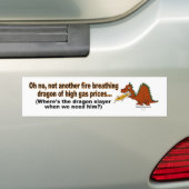 Drakenlaag Bumpersticker (Op auto)