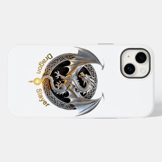 Drakenlaag Case-Mate iPhone Case (Achterkant (horizontaal))