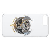 Drakenlaag Case-Mate iPhone Case (Achterkant (Horizontaal))