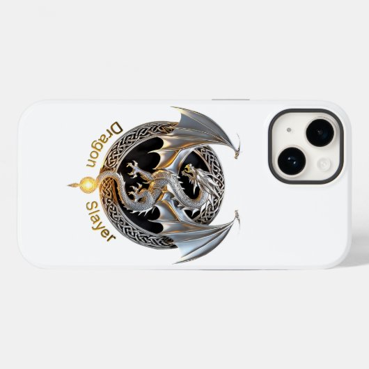 Drakenlaag Case-Mate iPhone Case (Achterkant (horizontaal))