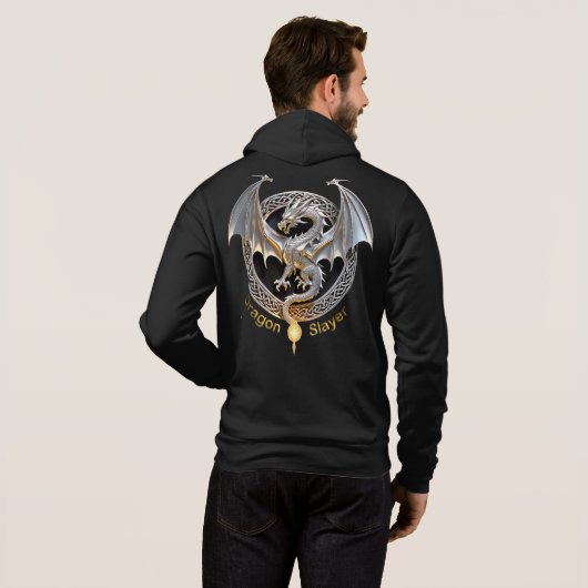 Drakenlaag Hoodie (Achterkant volledig)