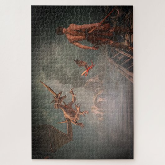 Drakenlaag Legpuzzel (Verticaal)