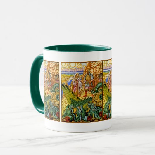 Drakenlaag Mok (Voorkant links)