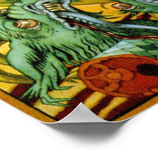 Drakenlaag Poster (Hoek)