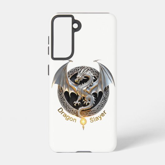 Drakenlaag Samsung Galaxy Hoesje (Achterkant)