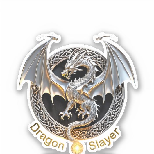 Drakenlaag Sticker (Voorkant)