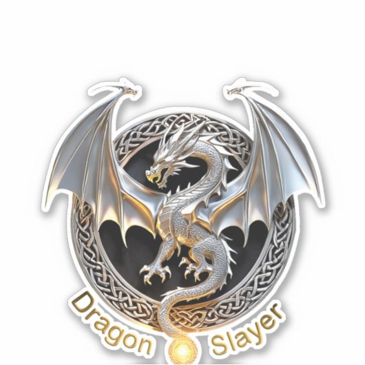 Drakenlaag Sticker (Voorkant)