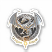 Drakenlaag Sticker (Voorkant)