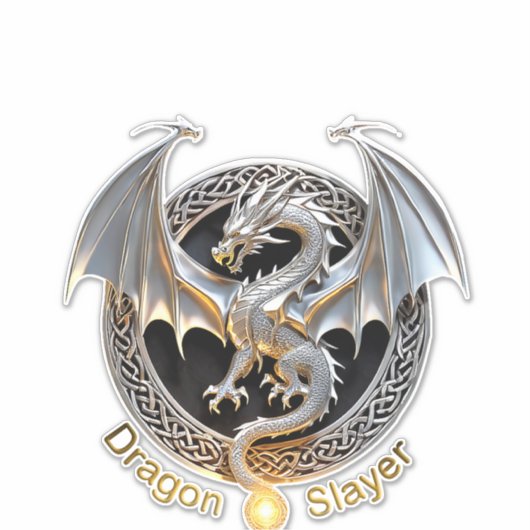 Drakenlaag Sticker (Voorkant)