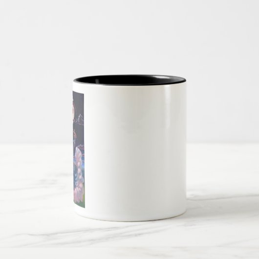 Drakenlaag Tweekleurige Koffiemok (Center)