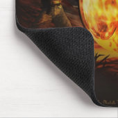 Drakenlaag van Michelle Wilder Mousepad Muismat (Hoek)