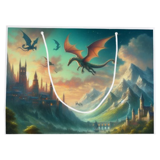 Drakenland Groot Cadeauzakje (Achterkant)