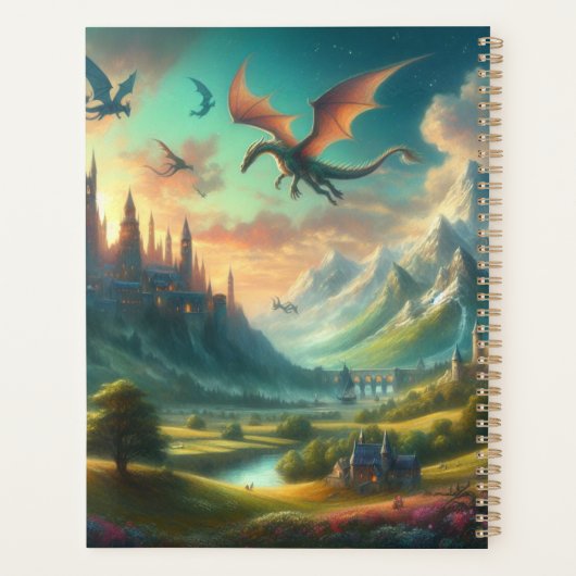 Drakenland Planner (Achterkant)