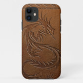 Drakenleer Case-Mate iPhone Case (Achterkant)