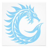 Drakenletter C, Drakengeluid, Monogram Foto Afdruk (Voorkant)