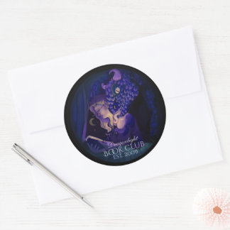 Drakenlicht Boekclub Ronde Sticker