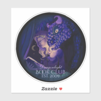 Drakenlicht Boekclub Sticker