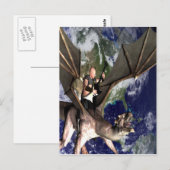 Drakenlied 2 briefkaart (Voorkant / Achterkant)